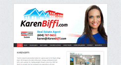 Desktop Screenshot of karenbiffi.com